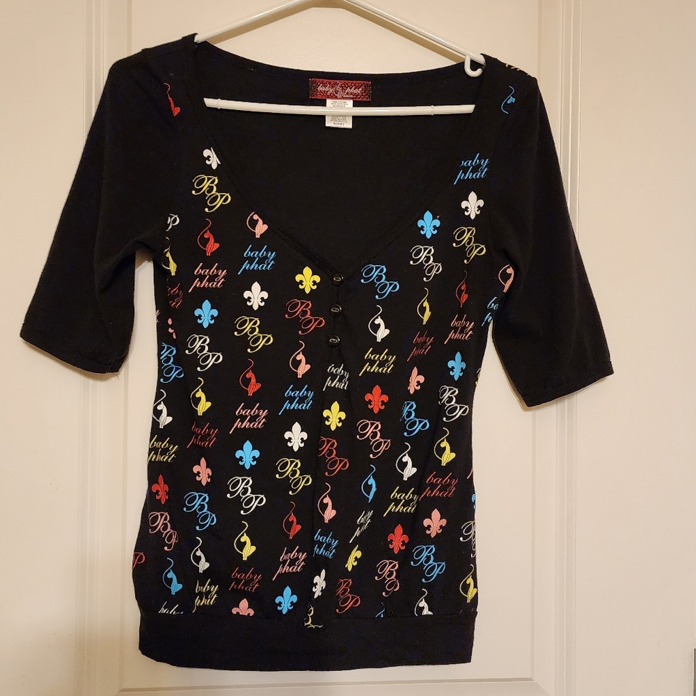 Baby Phat 3/4 sleeve